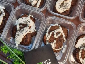 Keto Chocolate pancakes