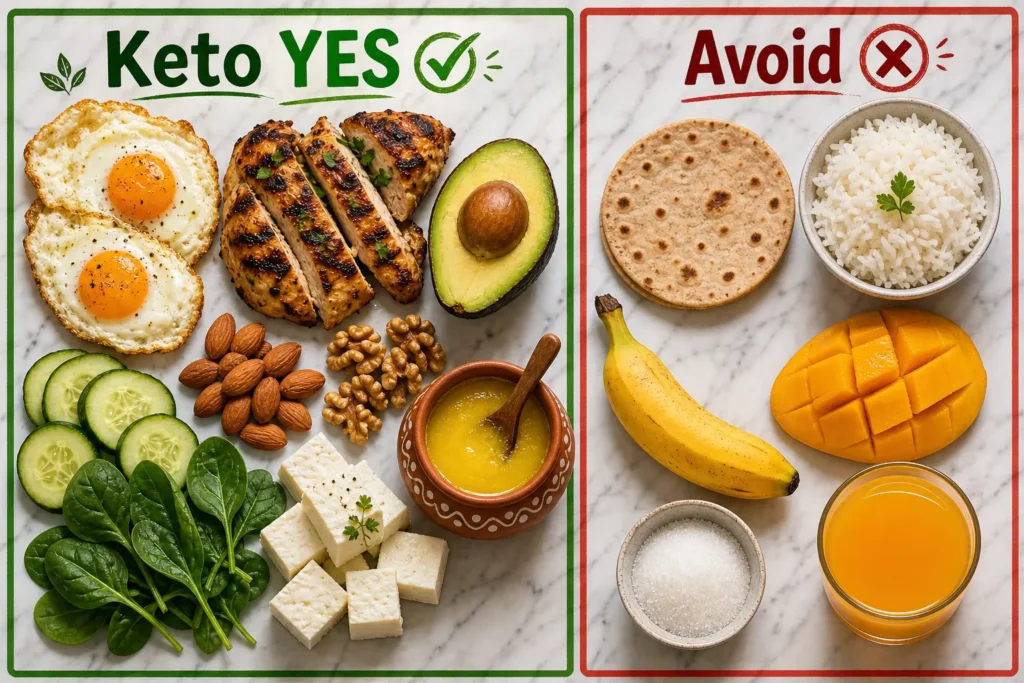 keto mein kya kha sakte hain Karachi foods