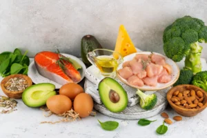 Foods linked to mood and mental health on a keto diet